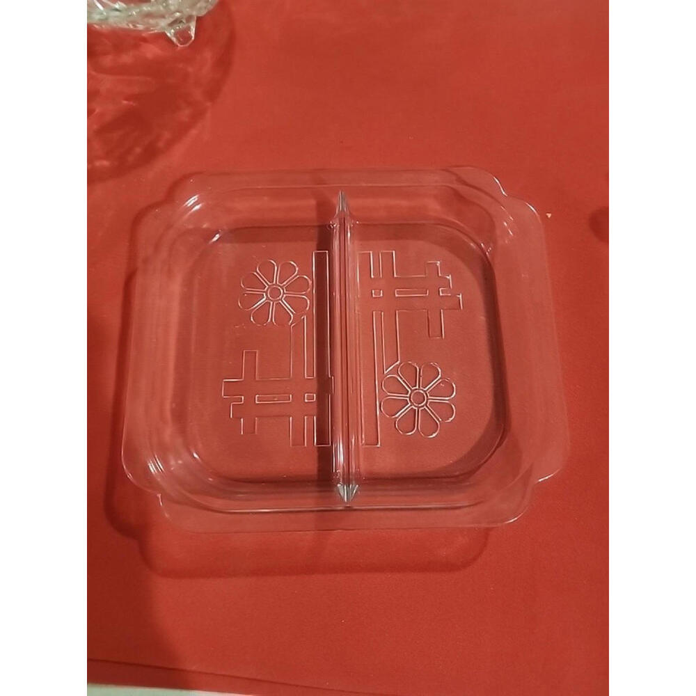 vintage relish tray lid Toastmaster's Hospitality Set Relish Tray Daisy